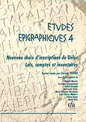 E-book, Nouveau choix d'inscriptions de Délos : lois, comptes et inventaires, École française d'Athènes