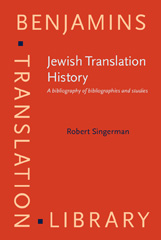E-book, Jewish Translation History, Singerman, Robert, John Benjamins Publishing Company