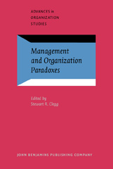 E-book, Management and Organization Paradoxes, John Benjamins Publishing Company