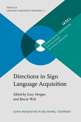 E-book, Directions in Sign Language Acquisition, John Benjamins Publishing Company