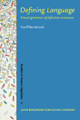 E-book, Defining Language, John Benjamins Publishing Company