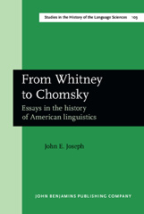 E-book, From Whitney to Chomsky, John Benjamins Publishing Company
