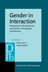 E-book, Gender in Interaction, John Benjamins Publishing Company