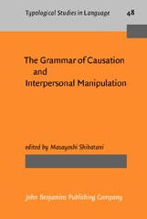E-book, The Grammar of Causation and Interpersonal Manipulation, John Benjamins Publishing Company