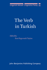 E-book, The Verb in Turkish, John Benjamins Publishing Company