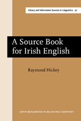 E-book, A Source Book for Irish English, John Benjamins Publishing Company