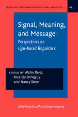 E-book, Signal, Meaning, and Message, John Benjamins Publishing Company