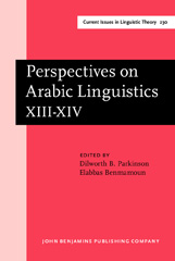 E-book, Perspectives on Arabic Linguistics, John Benjamins Publishing Company