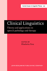 E-book, Clinical Linguistics, John Benjamins Publishing Company