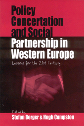 E-book, Policy Concertation and Social Partnership in Western Europe : Lessons for the Twenty-first Century, Berghahn Books