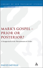 E-book, Mark's Gospel--Prior or Posterior?, Bloomsbury Publishing
