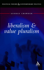 E-book, Liberalism and Value Pluralism, Crowder, George, Bloomsbury Publishing