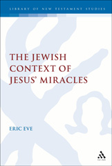 E-book, The Jewish Context of Jesus' Miracles, Bloomsbury Publishing