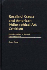 E-book, Rosalind Krauss and American Philosophical Art Criticism, Bloomsbury Publishing