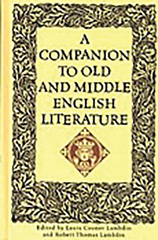 E-book, A Companion to Old and Middle English Literature, Bloomsbury Publishing