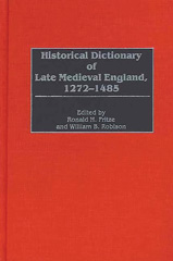 E-book, Historical Dictionary of Late Medieval England, 1272-1485, Bloomsbury Publishing