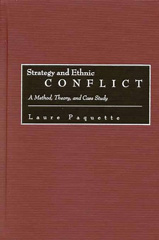 E-book, Strategy and Ethnic Conflict, Paquette, Laure, Bloomsbury Publishing