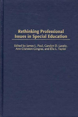 E-book, Rethinking Professional Issues in Special Education, Bloomsbury Publishing