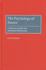 E-book, The Psychology of Humor, Roeckelein, Jon., Bloomsbury Publishing