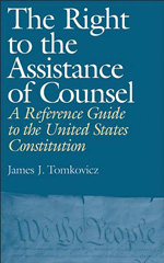 eBook, The Right to the Assistance of Counsel, Bloomsbury Publishing
