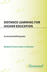 eBook, Distance Learning for Higher Education, Fusco, Marjorie, Bloomsbury Publishing