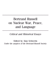 E-book, Bertrand Russell on Nuclear War, Peace, and Language : Critical and Historical Essays, Bloomsbury Publishing