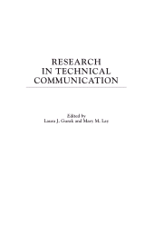 E-book, Research in Technical Communication, Bloomsbury Publishing