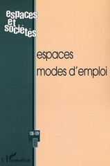 E-book, Espaces modes d'emploi, L'Harmattan