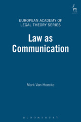 E-book, Law as Communication, Van Hoecke, Mark, Hart Publishing