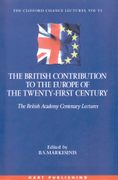 E-book, The British Contribution to the Europe of the Twenty-First Century : The Clifford Chance Lectures, Hart Publishing