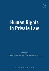 E-book, Human Rights in Private Law, Hart Publishing