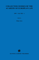 E-book, Collected Courses of the Academy of European Law 1997, Kluwer Law International