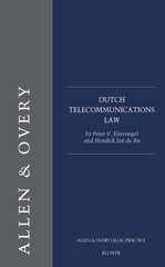 E-book, Dutch Telecommunications Law, Eijsvoogel, Peter V., Kluwer Law International