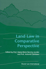 E-book, Land Law in Comparative Perspective, Wolters Kluwer