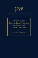 E-book, Papers of the International Academy of Estate and Trust Law - 2001, Kluwer Law International