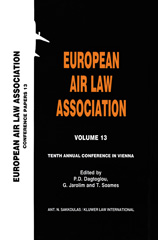 eBook, European Air Law Association : Tenth Annual Conference in Vienna, Wolters Kluwer