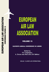 eBook, European Air Law Association : Eleventh Annual Conference in Lisbon, Wolters Kluwer