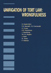E-book, Unification of Tort Law : Wrongfulness, Busnelli, F. D., Kluwer Law International