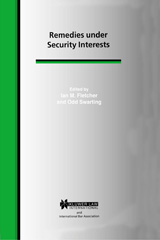E-book, Remedies under Security Interests, Wolters Kluwer