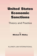 E-book, United States Economic Sanctions, Malloy, Michael P., Kluwer Law International
