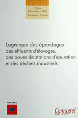 E-book, Logistique des épandages des effluents d'élevage, des boues de stations d'épuration et des déchets industriels, Irstea