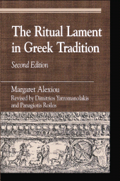E-book, The Ritual Lament in Greek Tradition, Rowman & Littlefield