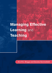 E-book, Managing Effective Learning and Teaching, Sage
