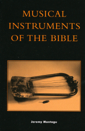 E-book, Musical Instruments of the Bible, Scarecrow Press