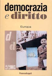 Articolo, L'Europa vista dall'America, Edizione Tritone  ; Edizioni Scientifiche Italiane ESI  ; Franco Angeli