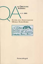 Fascicolo, QA : Rivista dell'Associazione Rossi-Doria. Fascicolo 2, 2003, Franco Angeli