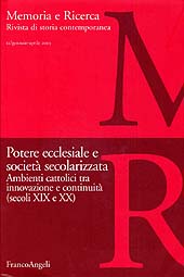 Artículo, L'episcopato italiano dalla frammentazione al profilo nazionale, Società Editrice Ponte Vecchio  ; Carocci  ; Franco Angeli
