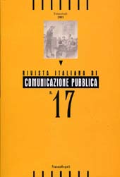 Issue, Rivista italiana di comunicazione pubblica. Fascicolo 17, 2003, Franco Angeli