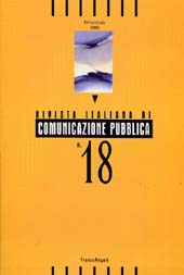 Fascicule, Rivista italiana di comunicazione pubblica. Fascicolo 18, 2003, Franco Angeli