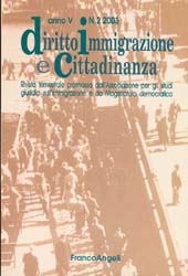 Articolo, Immigrazione e modifiche legislative : dai dati alla antropologia giuridica, Franco Angeli